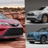 Автомобили Toyota моделей RAV4, Corolla Cross и Highlander, пригнанные из Китая