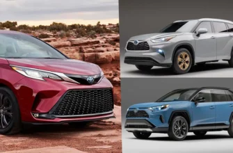 Автомобили Toyota моделей RAV4, Corolla Cross и Highlander, пригнанные из Китая