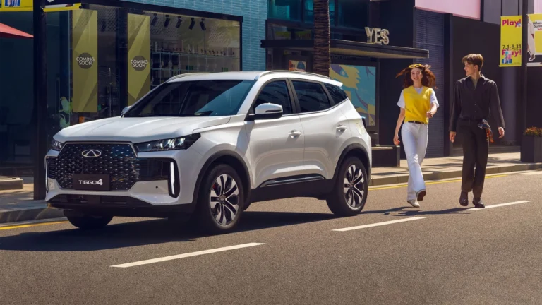 Chery Tiggo 4 Pro - компактный кроссовер для города