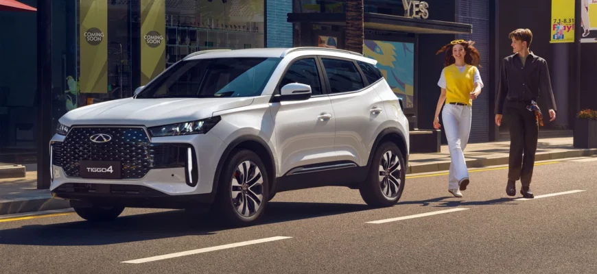 Chery Tiggo 4 Pro — компактный кроссовер для города