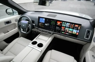 Салон автомобиля LiXiang L9 с русифицированной прошивкой