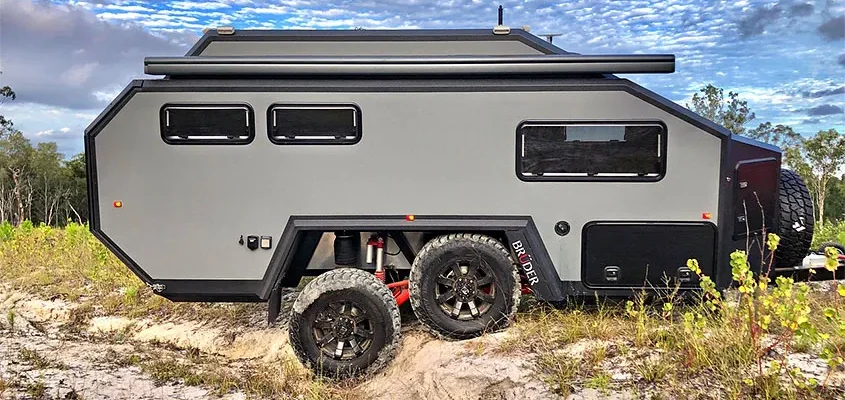 автодом с полным приводом на бездорожье