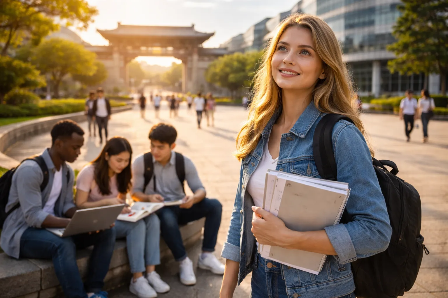 китайские университеты для русских студентов международный кампус китайского университета иностранные студенты обучение в Китае