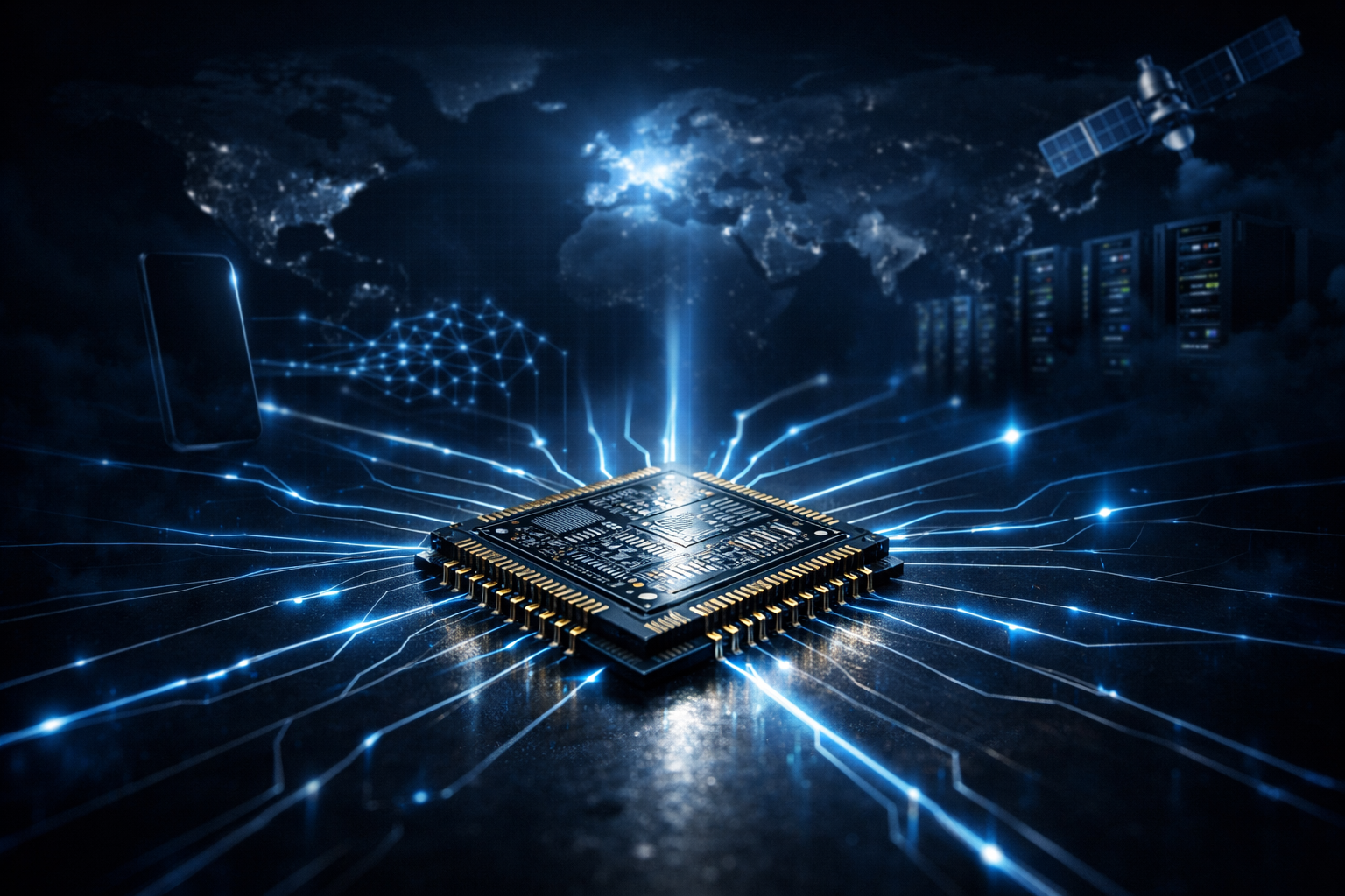 крупнейшие производители полупроводников чип как центр технологий AI индустрии