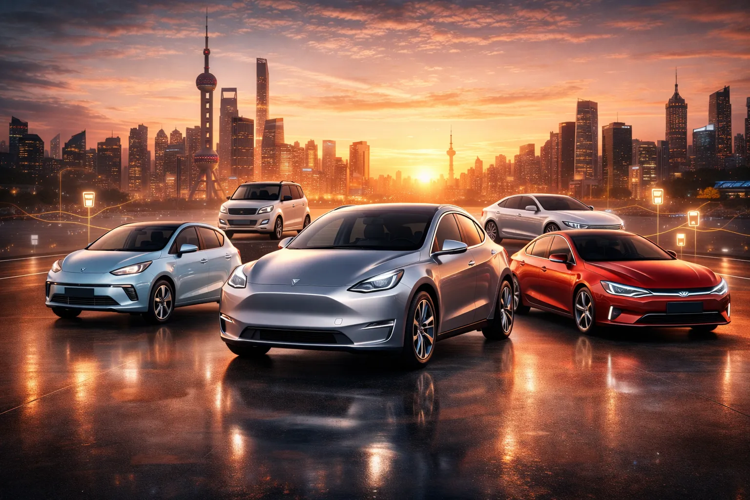 Самые продаваемые автомобили в Китае - рейтинг моделей BYD, Tesla Model Y, Qin Plus, Seagull и других лидеров китайского авторынка