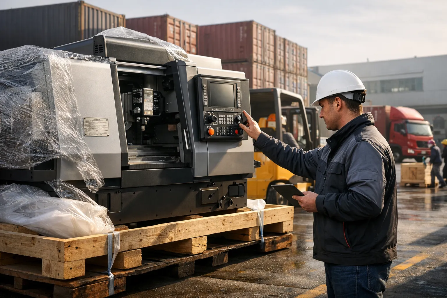 Станок из Китая для производства: выбор поставщика, доставка оборудования, проверка и запуск на предприятии