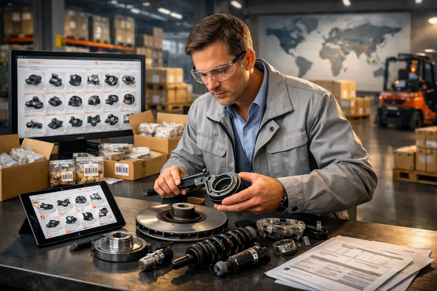 заказ запчастей из Китая проверка поставщика OEM номер расчет доставки партии автозапчастей