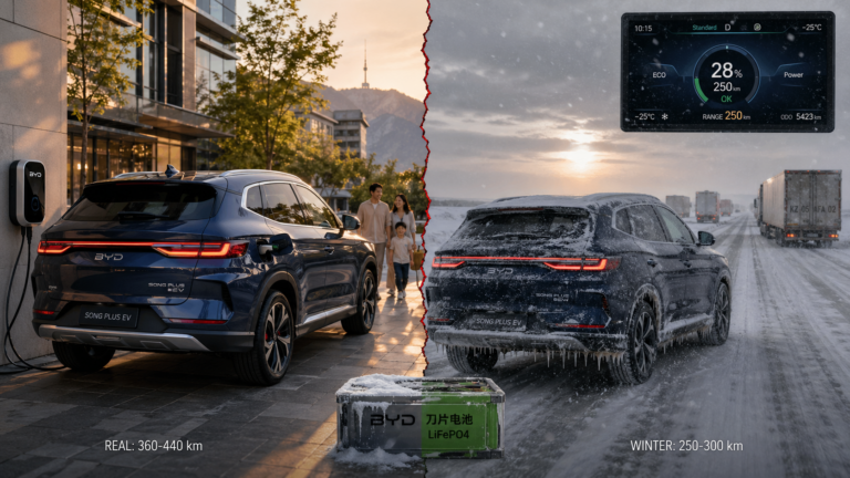 BYD Song Plus электрокроссовер обзор 2026 реальный пробег и проблемы