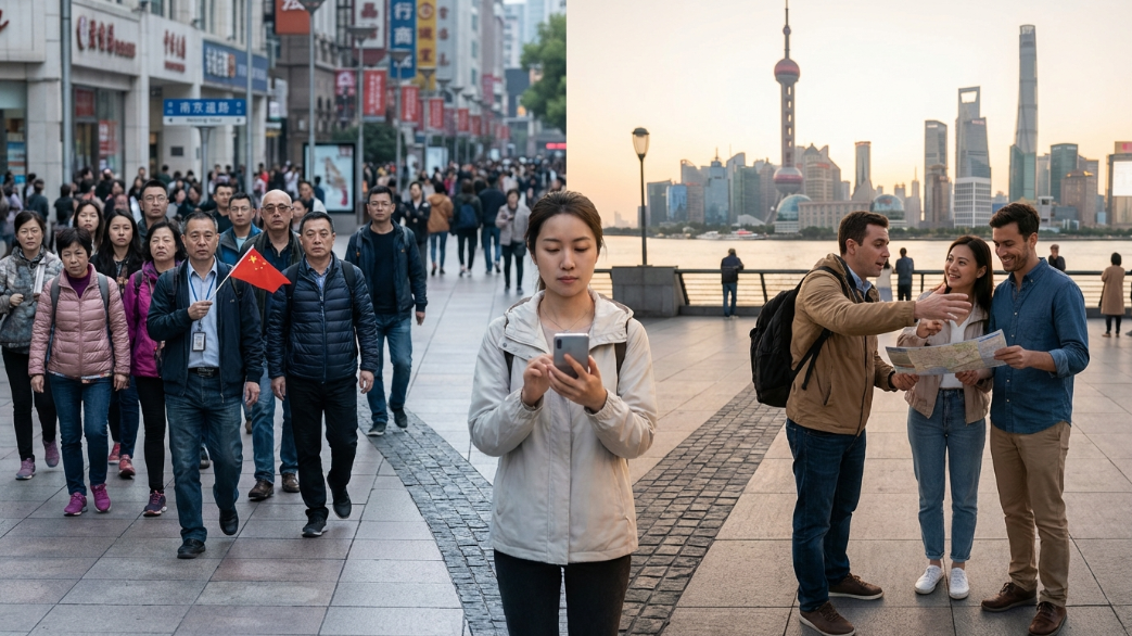 экскурсия в шанхае с русским гидом туристы вайтань пудун обзорный тур